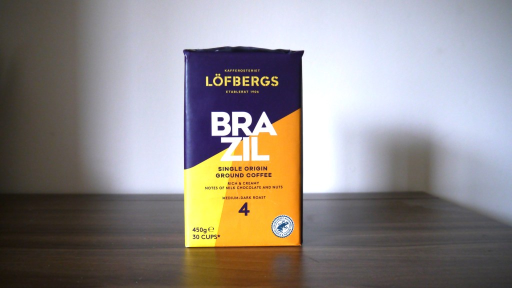 Lofbergs Brazil Single Origin Coffee - photo by Tuhin Chowdhury https://singleorigincoffeedotblog.wordpress.com/